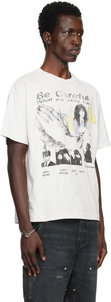 Enfants Riches Deprimes White 'Be Careful What You Pray For' T-shirt 2