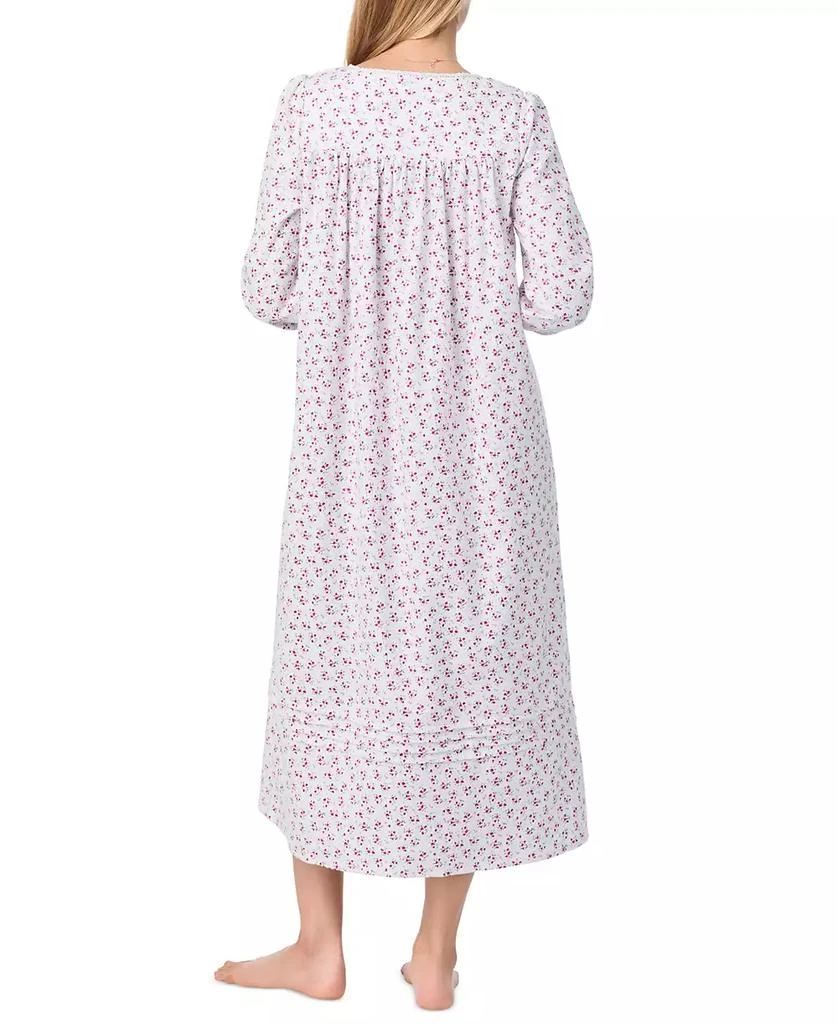 Eileen West Women's Cotton Flannel Lace-Trim Ballet Nightgown 2