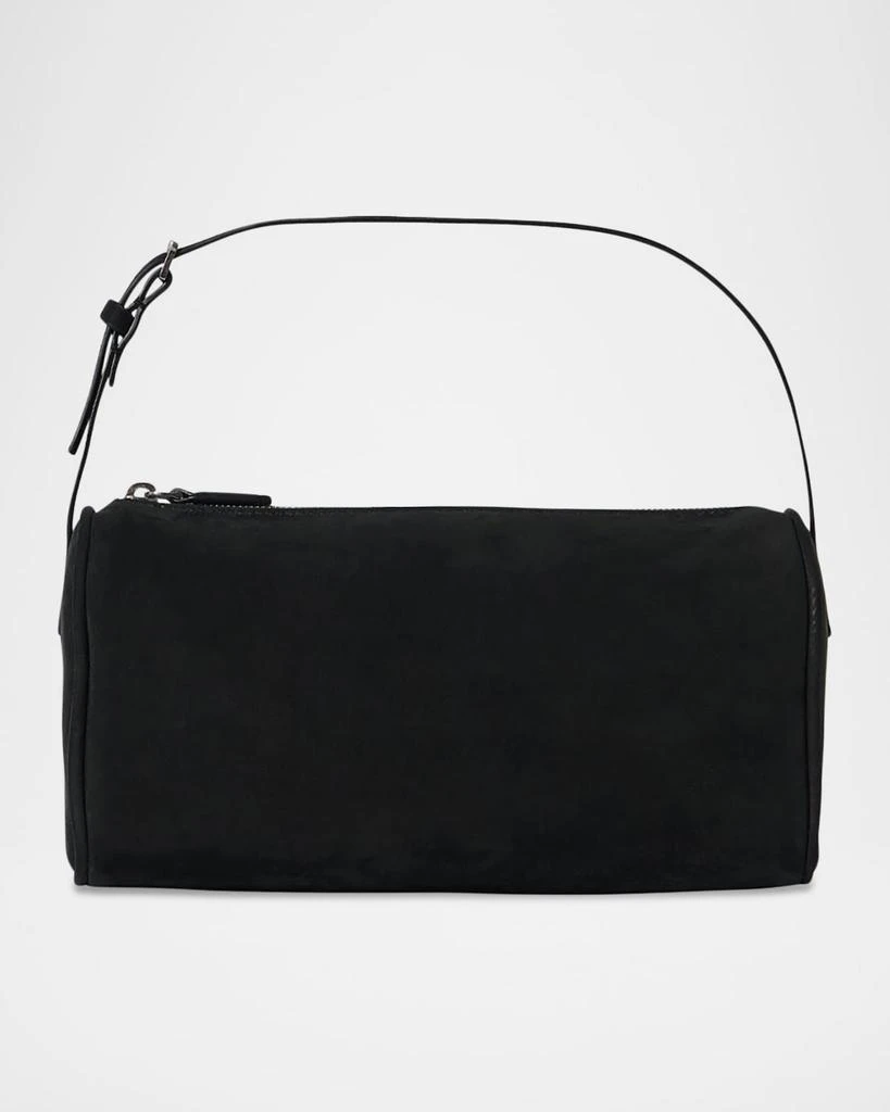 The Row 90
s Top-Handle Bag in Nubuck Leather
