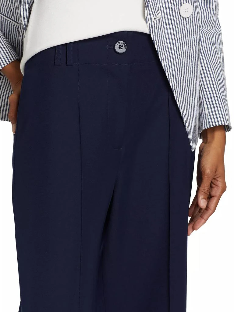 Tahari Brigid Pintuck Culotte Pants 6