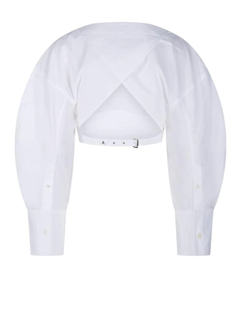 Jacquemus Open-back Cropped Shirt 2