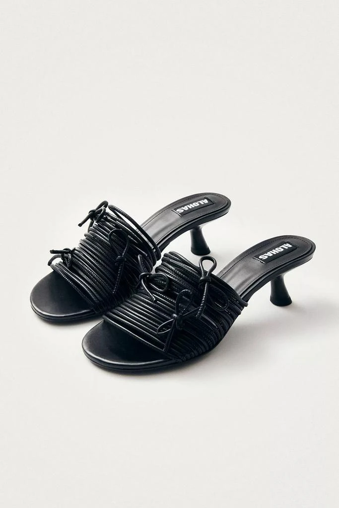 ALOHAS ALOHAS Viva Leather Bow Mule Heel 2