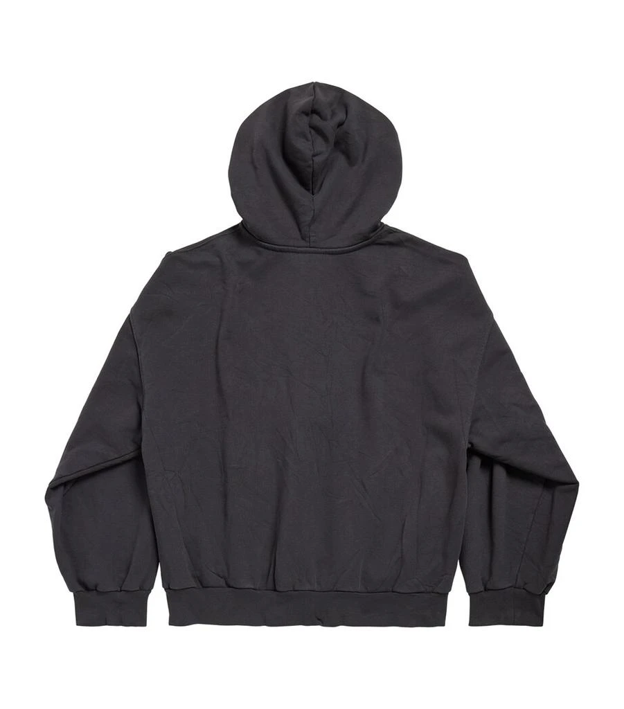 Balenciaga Distressed Ebay Zip-Up Hoodie 2