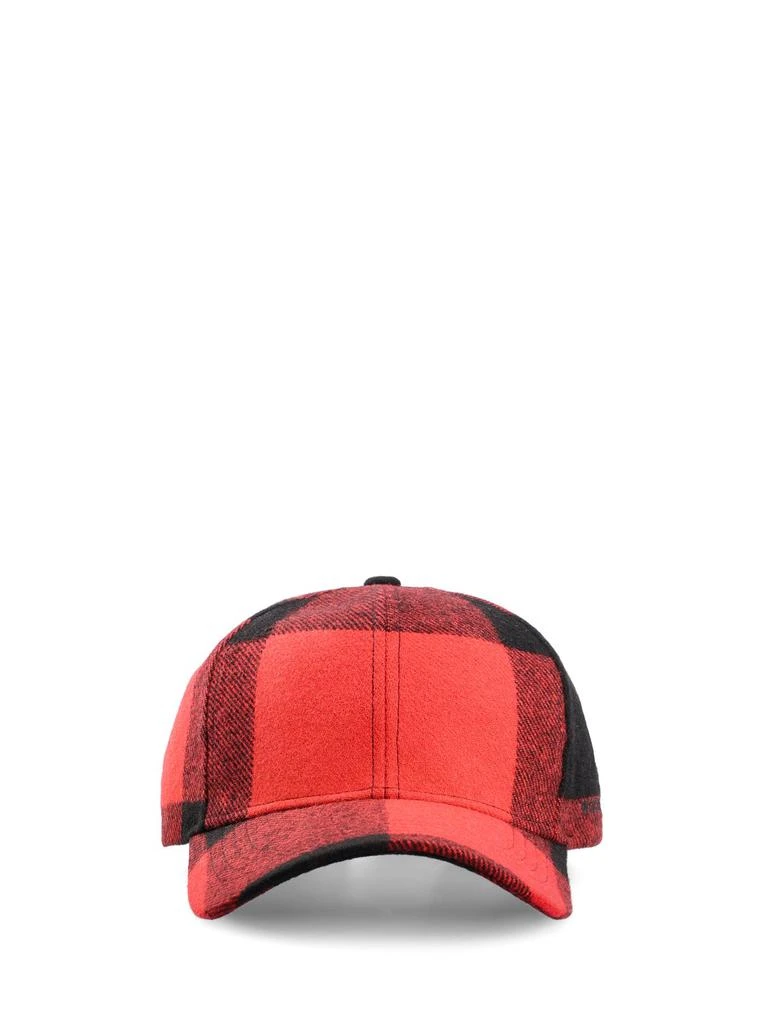 Woolrich Woolrich Checked Baseball Cap 1