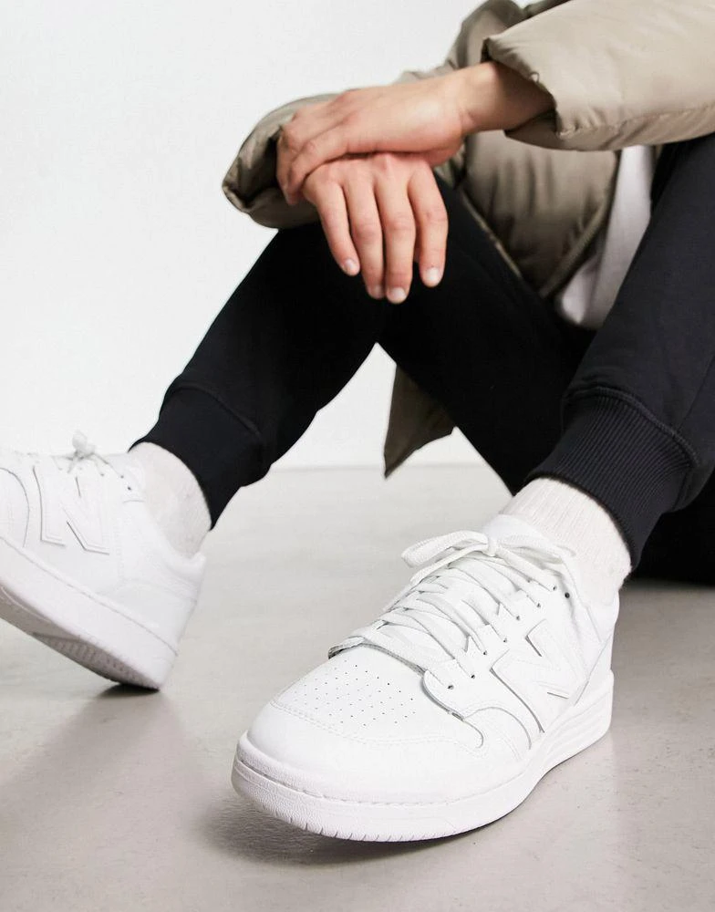 New Balance New Balance 480 trainers in white 1