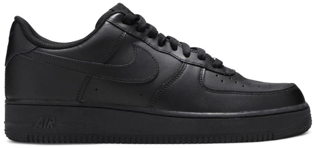 NIKE Air Force 1 Low '07 Black Black 1