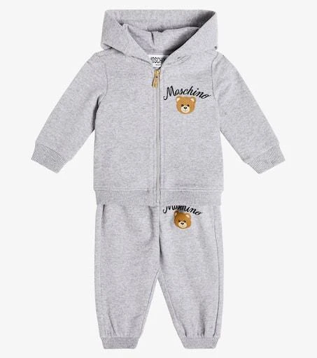 Moschino Baby Teddy Bear fleece tracksuit 2