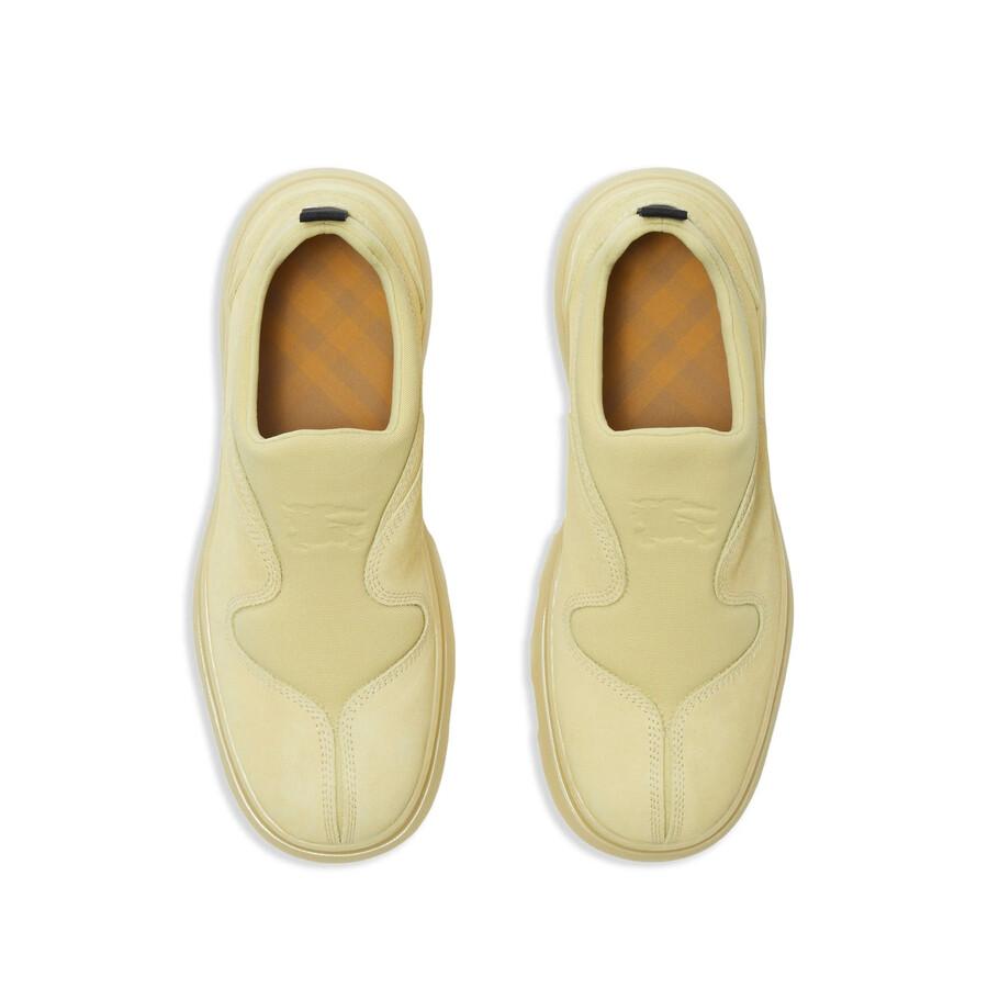 Burberry EKD Slip-On Suede Foam Sneakers