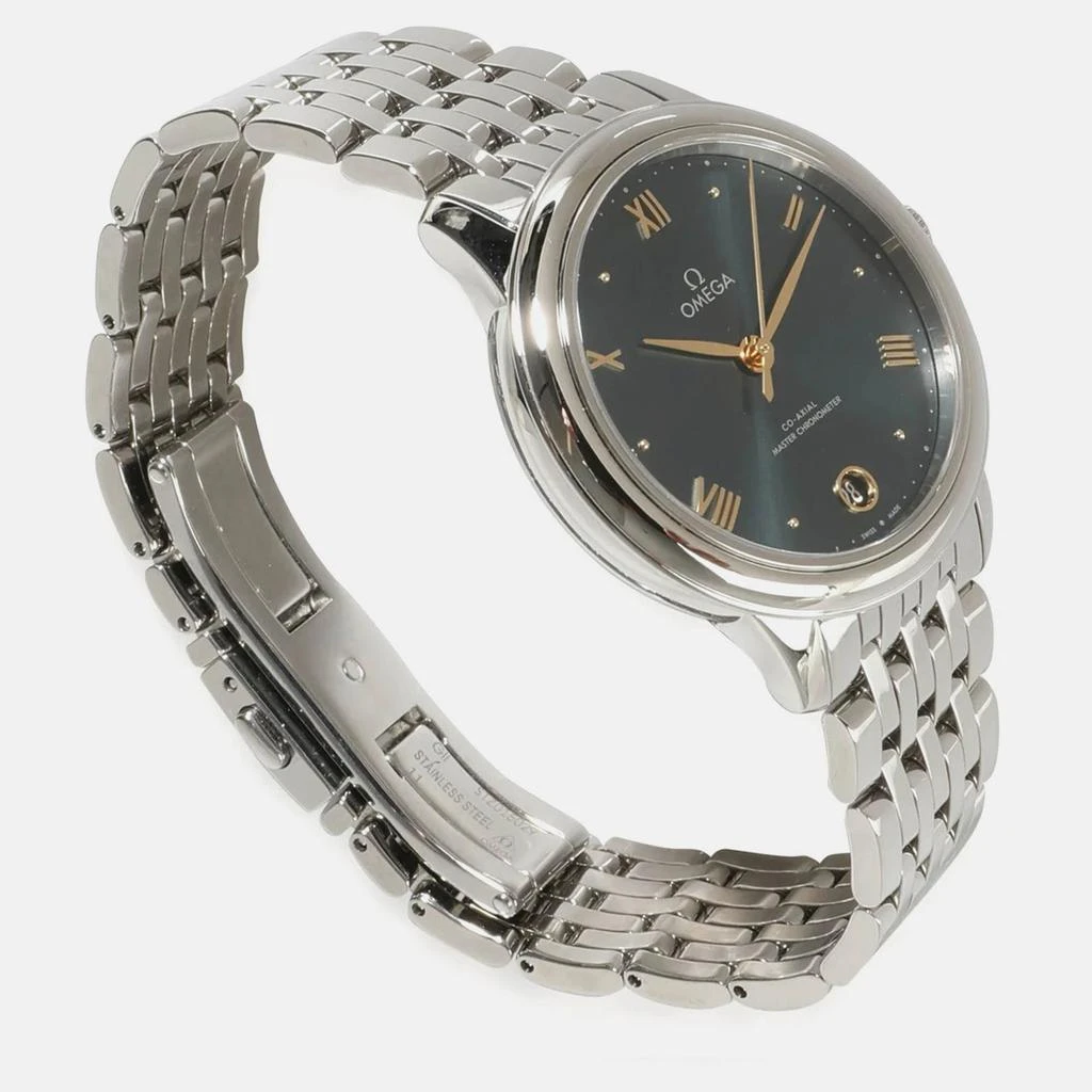 Omega Omega Green Stainless Steel De Ville Prestige Automatic Women's Wristwatch 34 mm 3