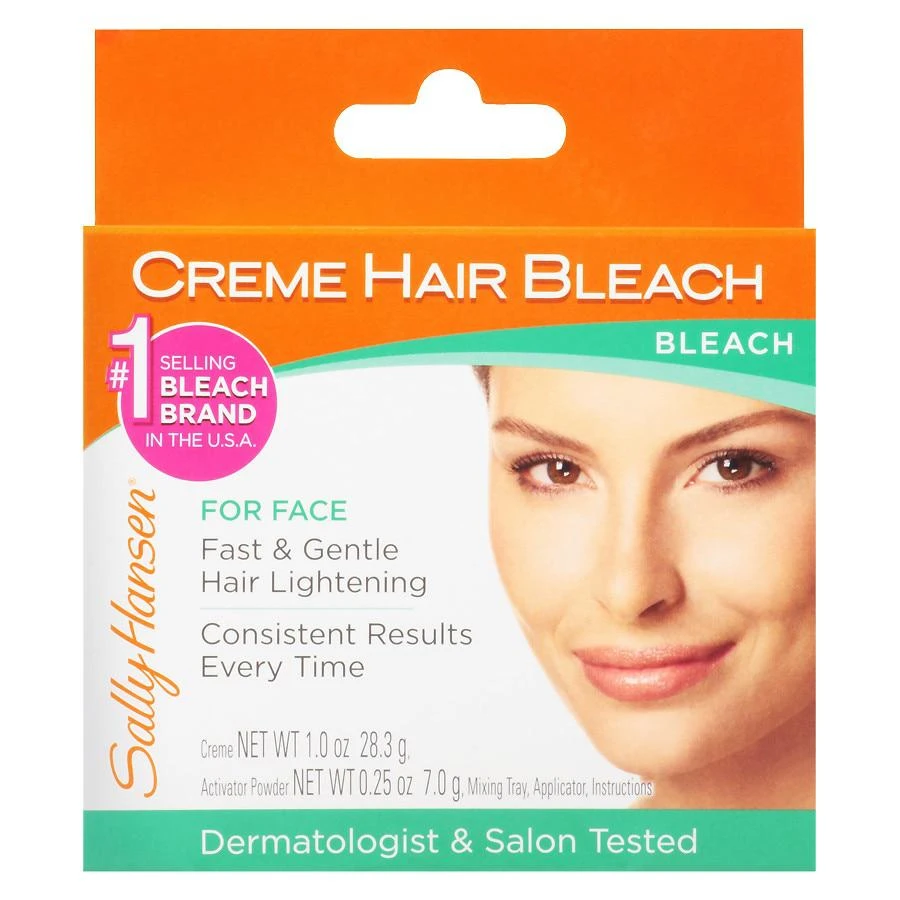 Sally Hansen Creme Hair Bleach Kit for Face 1