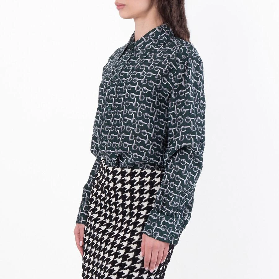 Burberry B-Silk Green Shirt 3