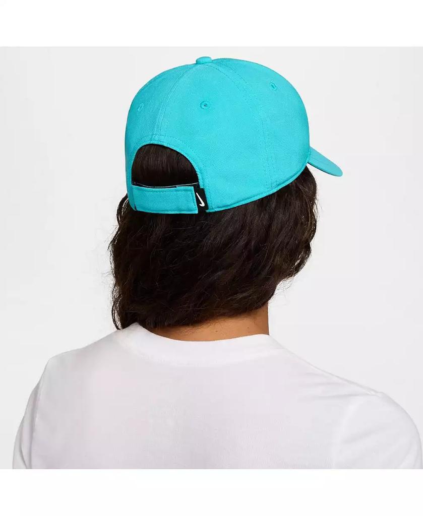 NIKE Men's and Women's Turquoise Performance Club Adjustable Hat