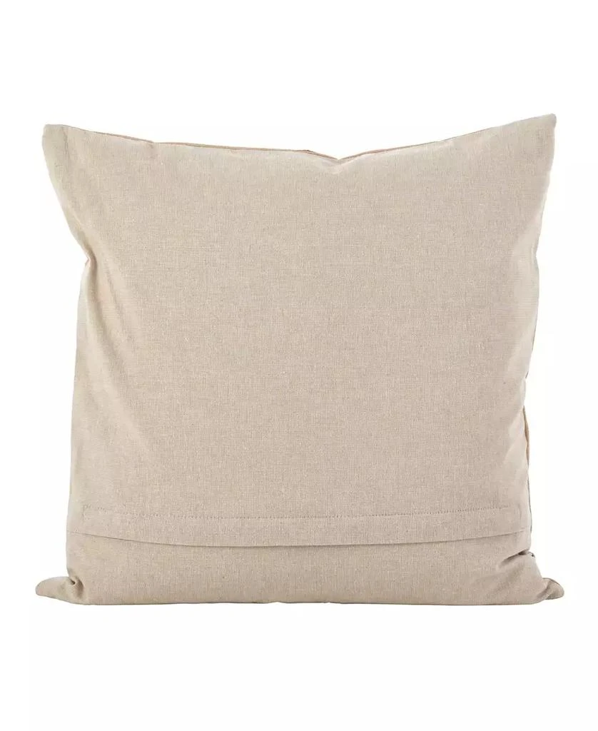 Saro Lifestyle Embroidered Decorative Pillow, 18" x 18" 5