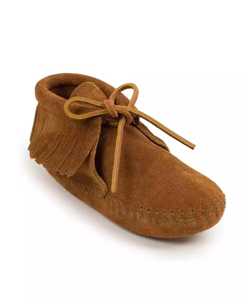 Minnetonka Toddler Girls Classic Fringe Soft Sole Boot 1