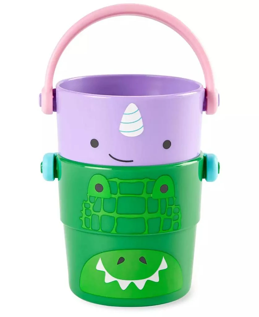 Skip Hop Zoo Stack and Pour Buckets Toy 5