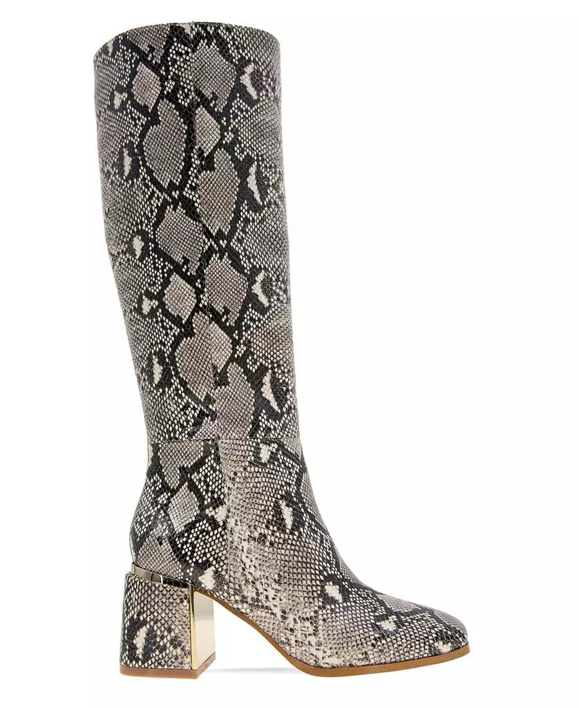 BCBG Women's Seena Block Heel Square Toe Tall Boots 2