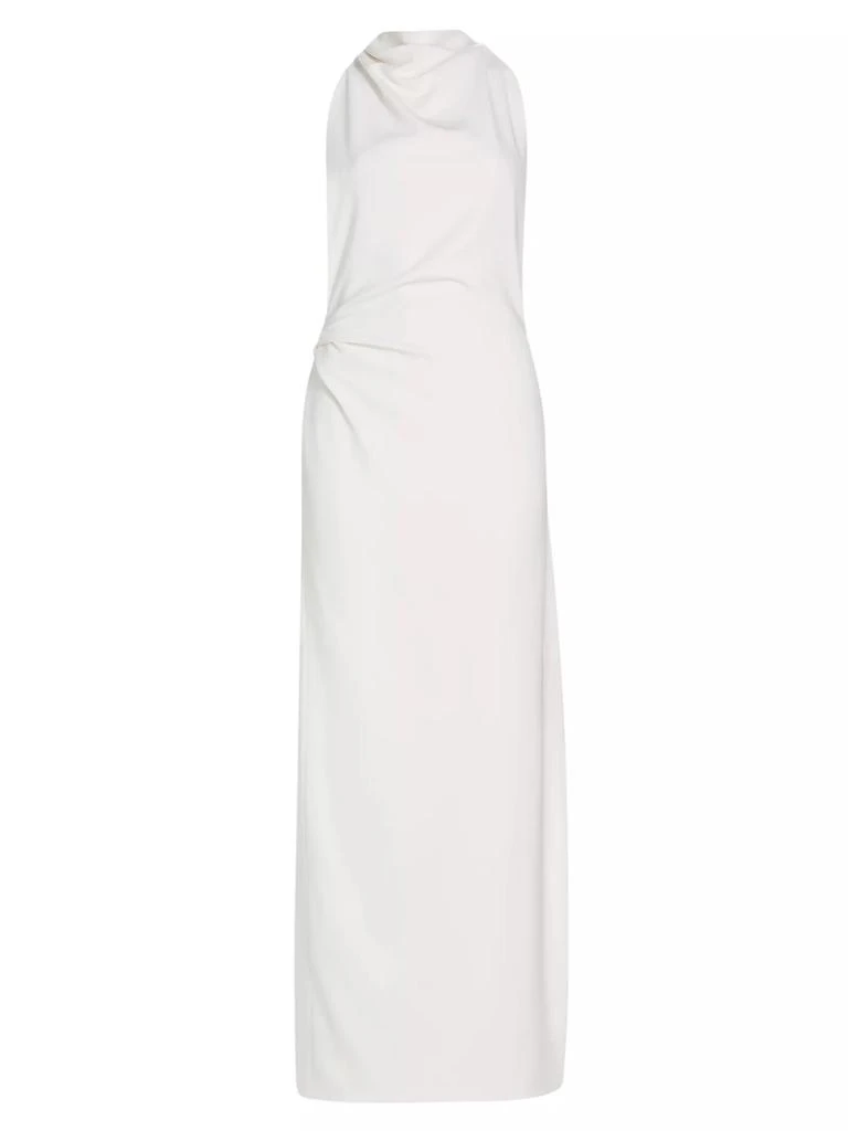 Proenza Schouler Selena Twist Back Crepe Dress 1