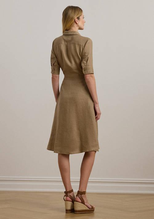 Ralph Lauren Ralph Lauren Petite Linen Shirtdress
