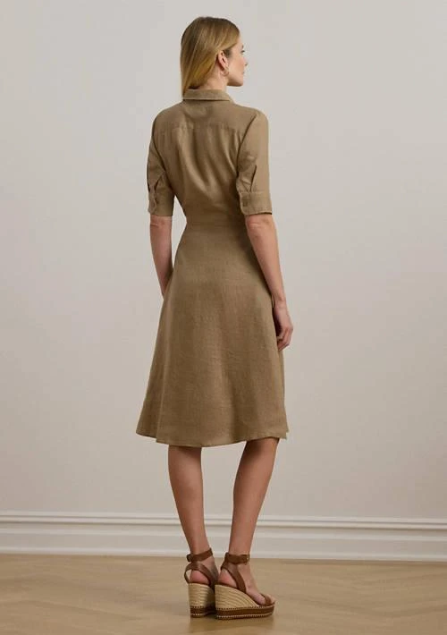Ralph Lauren Ralph Lauren Petite Linen Shirtdress 2