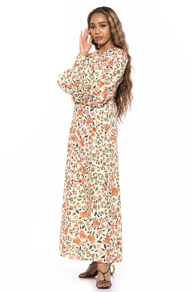 ALEXIA ADMOR Yesenia Long Sleeve Empire Waist Maxi Dress 4