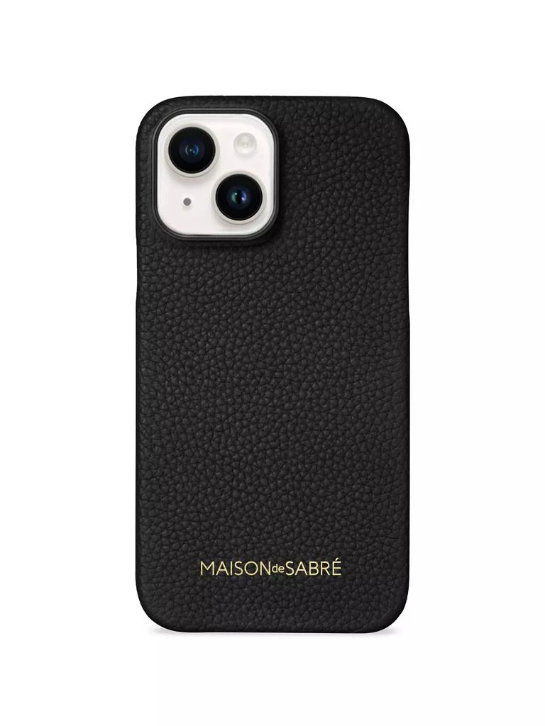 Maison de Sabre Leather Phone Case (iPhone 15) 1