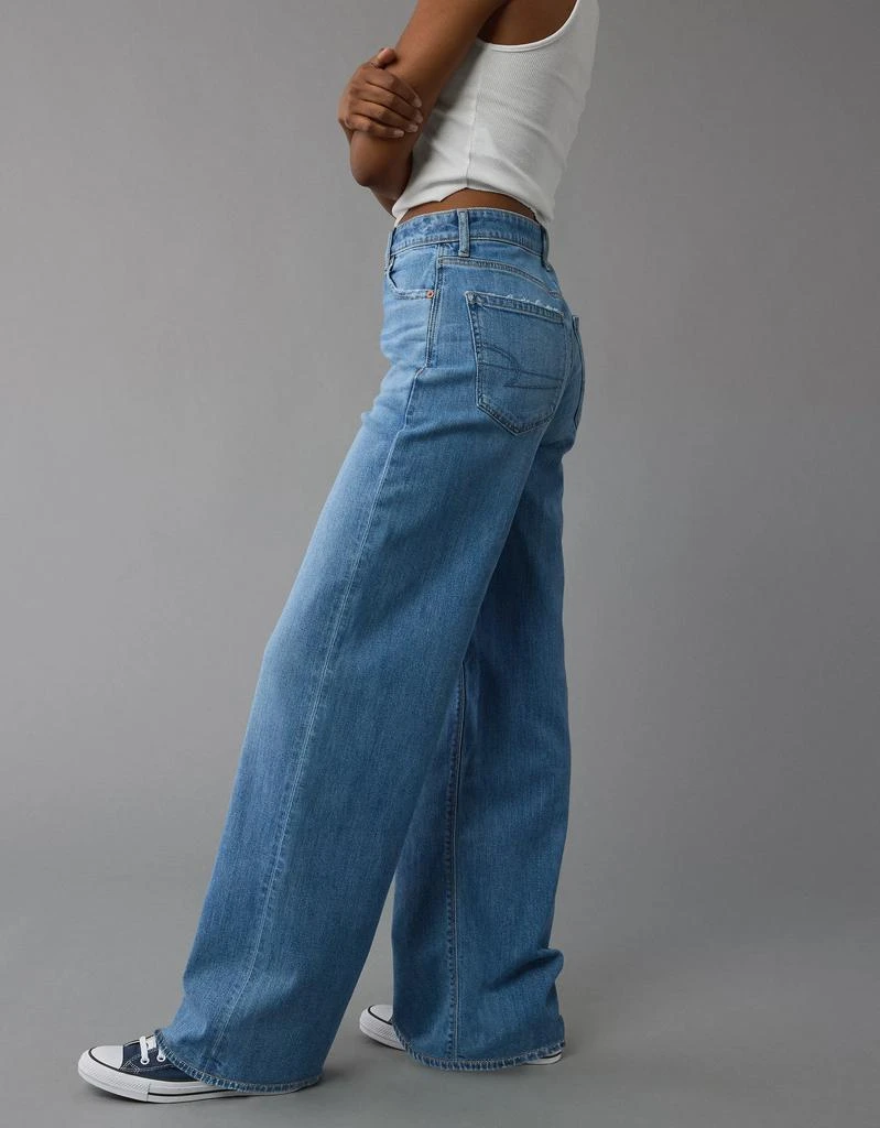 AE AE Dreamy Drape Stretch Super High-Waisted Baggy Wide-Leg Jean 5