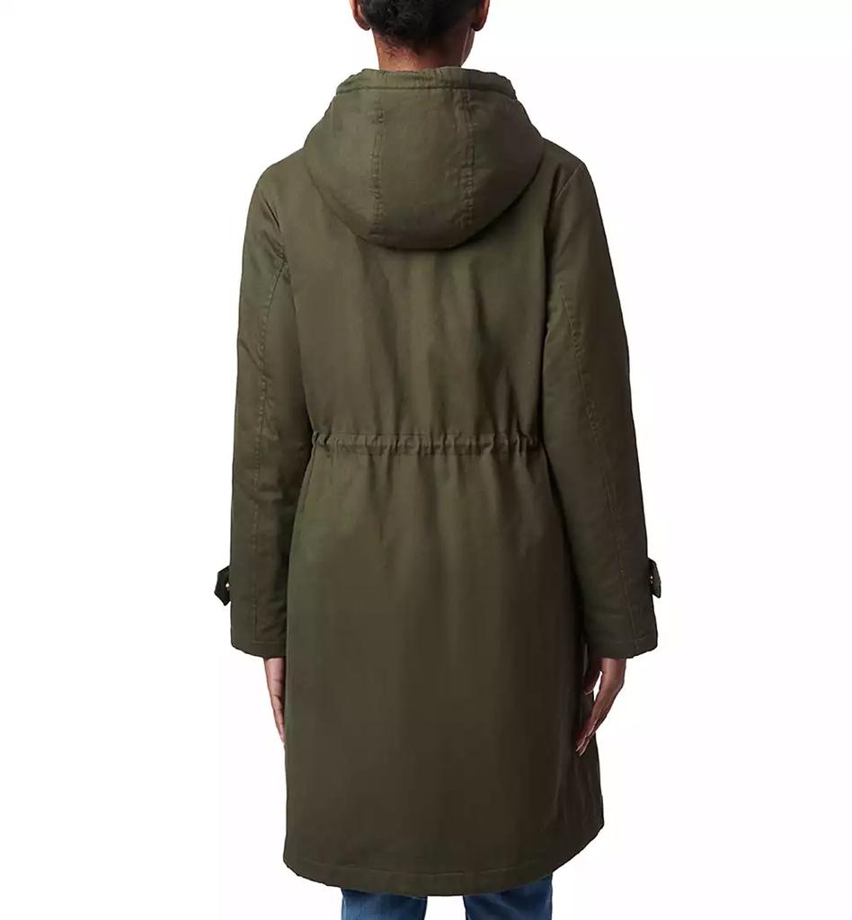 Collection B Juniors Long Hooded Parka Coat