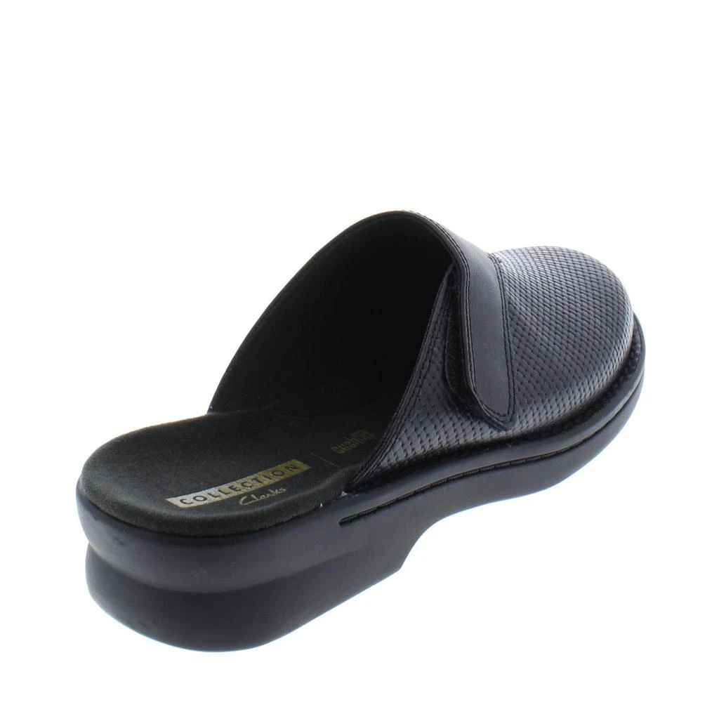 Clarks Patty Tayna Womens Leather Slip On Clogs 2
