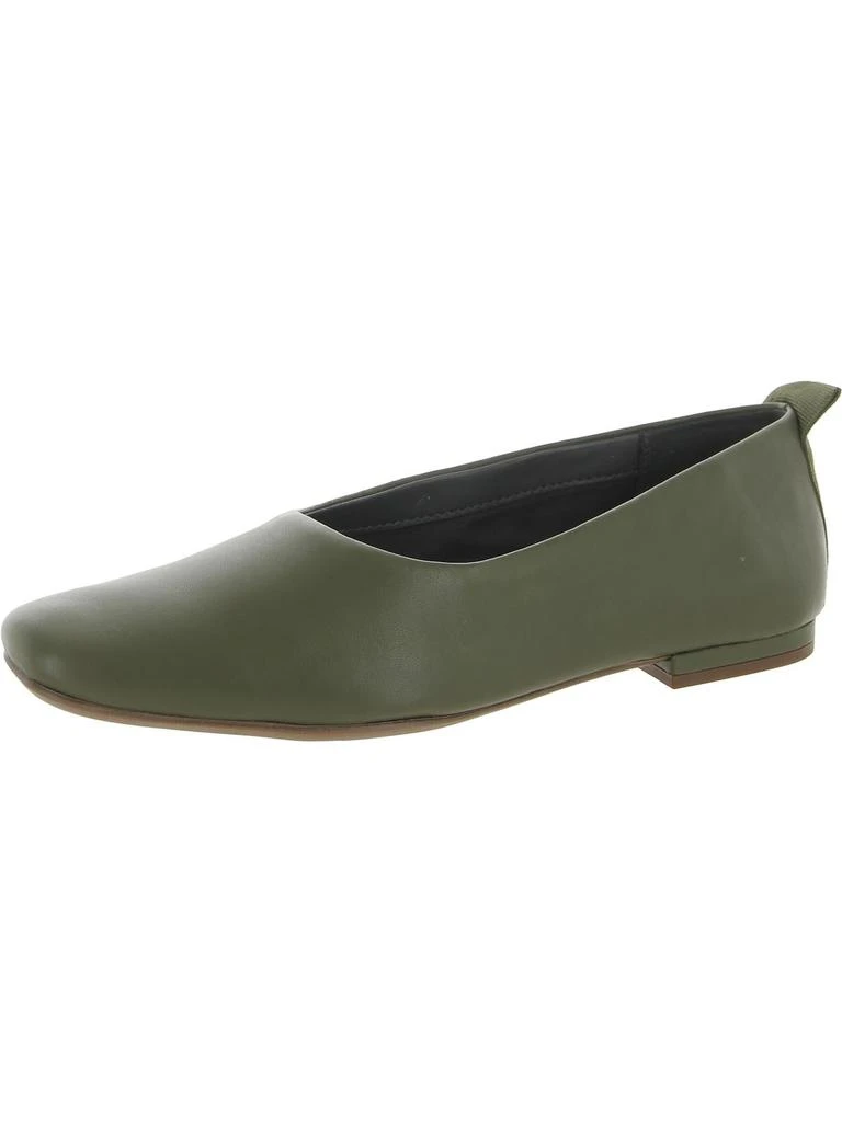 Franco Sarto Vana Womens Leather Slip On Ballet Flats 8