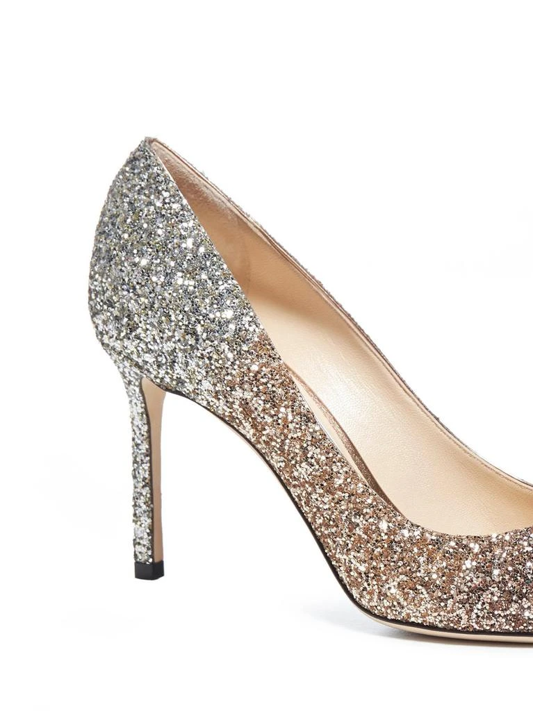 Jimmy Choo Jimmy Choo Romy 85 Glitter Pumps 4
