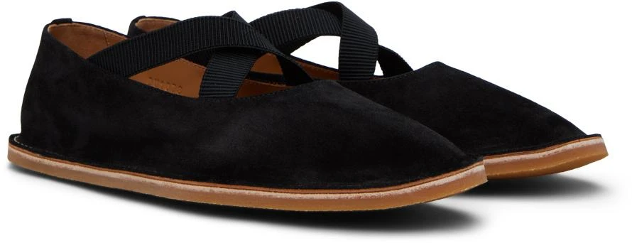 Dries Van Noten Black Criss-Cross Loafers 4