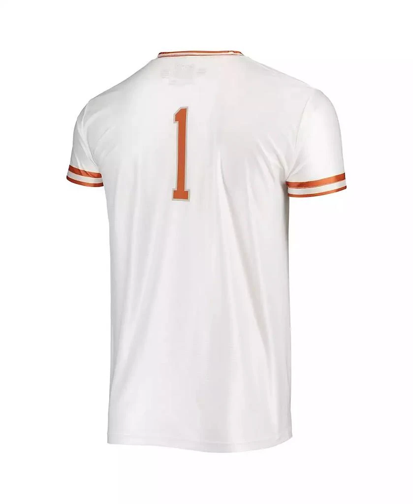 The Original Retro Brand Men's White Texas Longhorns Basketball Jersey 3