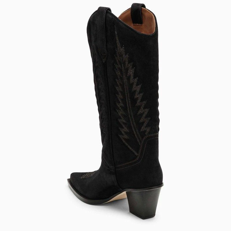 Paris Texas TEXAN ROSARIO ECRU LEATHER BOOT 3