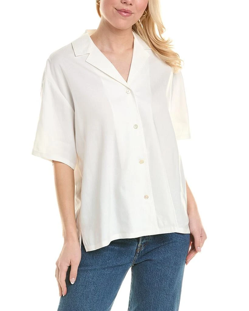 Rebecca Taylor Rebecca Taylor Linen-Blend Cabana Shirt 1
