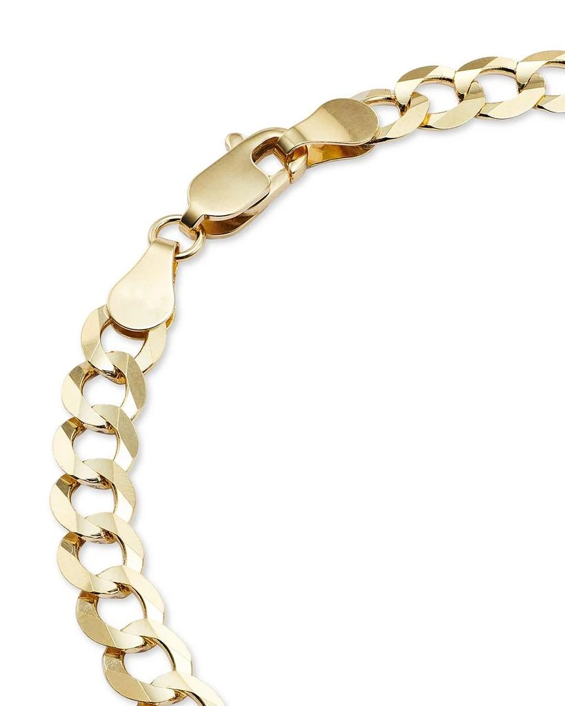 Bloomingdale
s Men
s Comfort Curb Link Chain Bracelet in 14K Yellow Gold 3