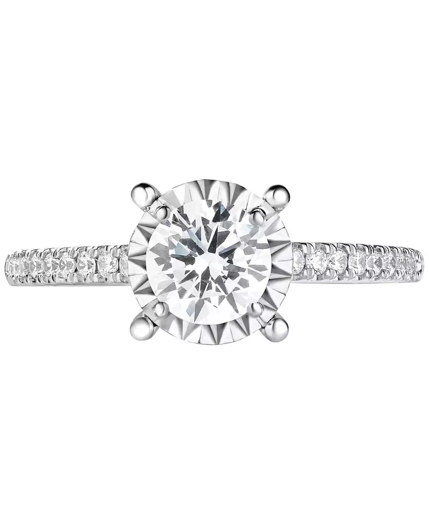 TruMiracle Diamond Engagement Ring (3/4 ct. t.w.) in 14k White Gold 3