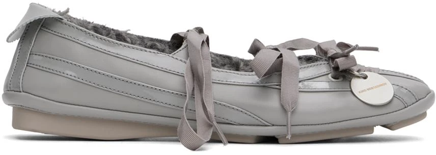 Kiko Kostadinov Gray Lella Hybrid Ballerina Flats 1