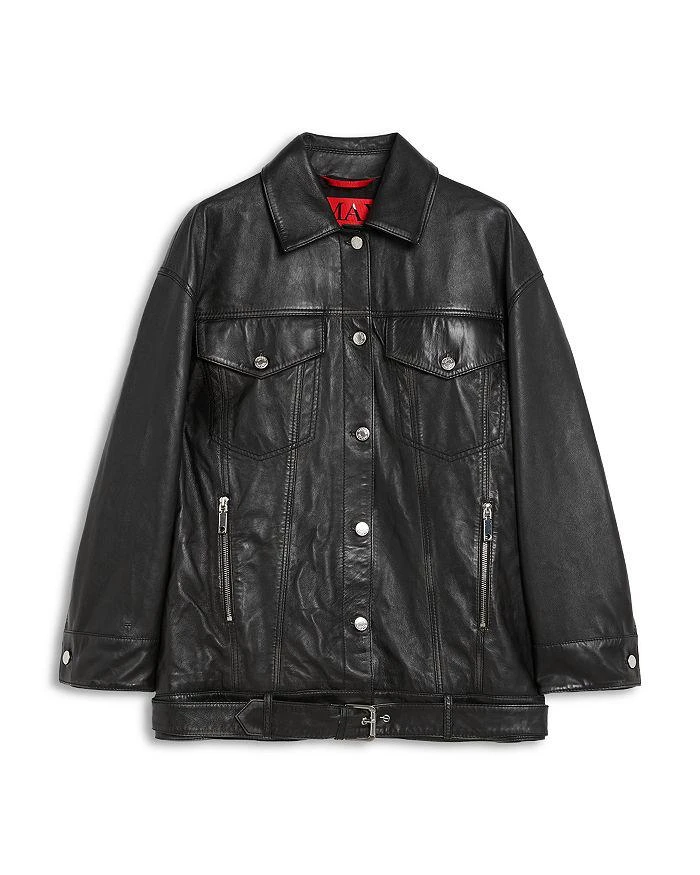 MAX&Co Begonia Leather Jacket 5