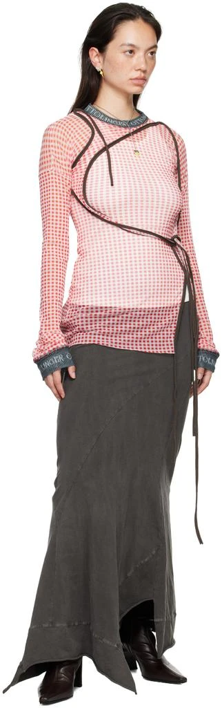 Ottolinger Silver 
Yellow Dipped Heart Necklace 3