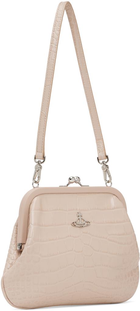 Vivienne Westwood Beige Vivienne's Clutch