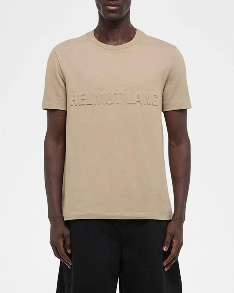 Helmut Lang Men's Embossed Cotton T-Shirt 4