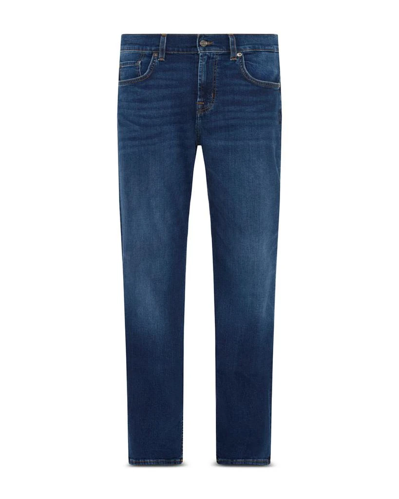 7 For All Mankind Austyn Straight Fit Jeans in Warm Braw 5