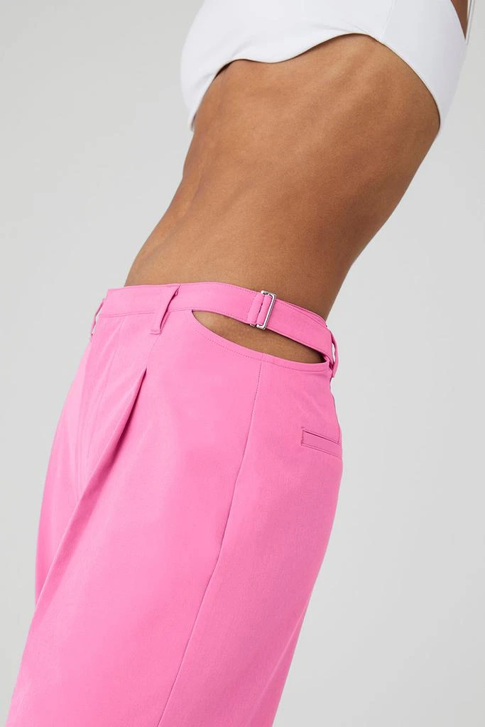 Alo Mid-Rise Showdown Trouser - Paradise Pink 4