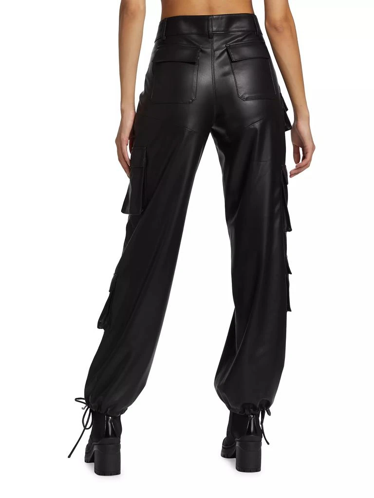 LaMarque Bobbi Vegan Leather Cargo Pants 5