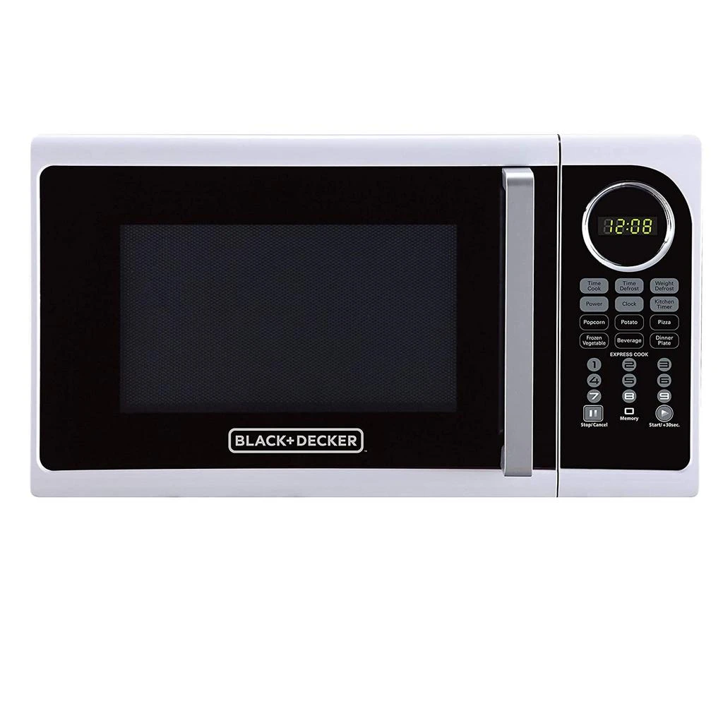 BLACK+DECKER 0.9 Cu.Ft. Digital Microwave in White 2