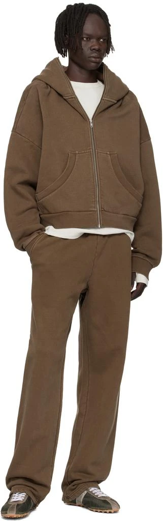 Entire Studios Brown Eternal Zip Hoodie 4