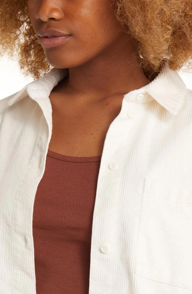 BP. Corduroy Button-Up Shirt 4
