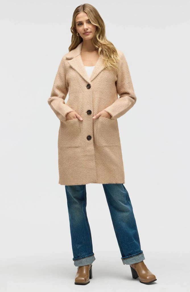 NVLT Chevron Print Eyelash Coat 5