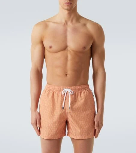 Fedeli Printed swim trunks 2
