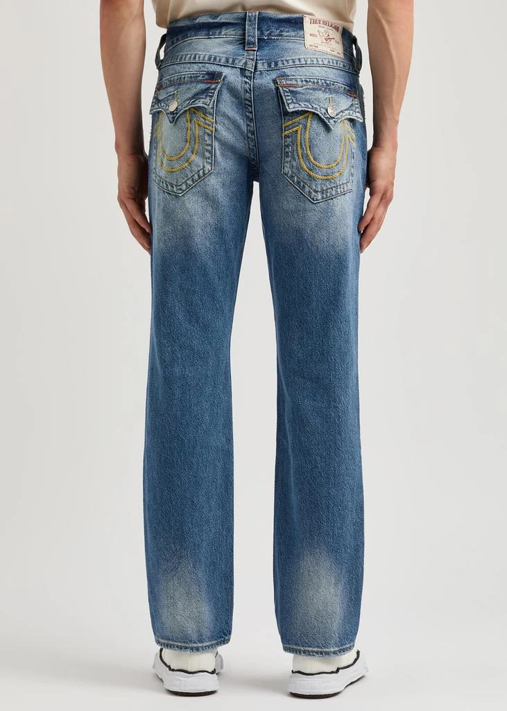 True Religion Ricky distressed straight-leg jeans 3